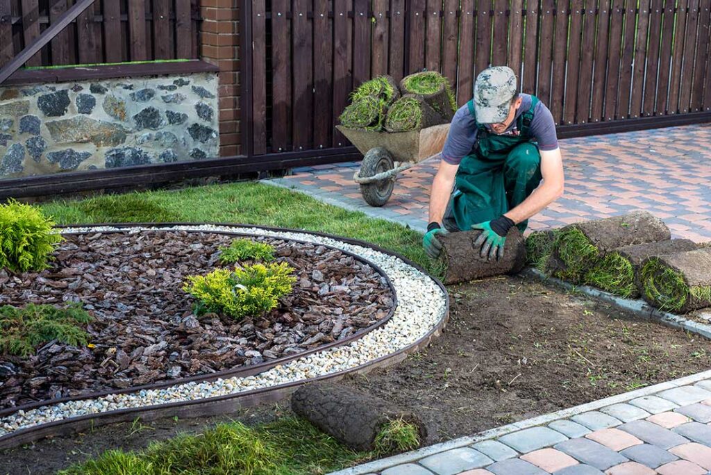Landscaping photo from Adobe Stock